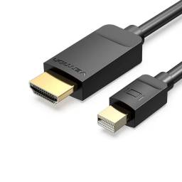 Cable MIni DP a HDMI   MachoMacho  1 5M  Negro  HABBG  Vention