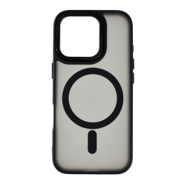 Case Compatible con Carga Magntica   Apple iPhone 16 Pro Max Negro