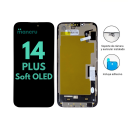 Display Apple iPhone 14 Plus (Soft OLED) Comp. Negro   IC Removible