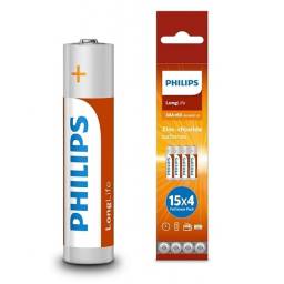 Pila Philips Longlife AAA (60 Unidades)