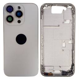 Carcasa Completa cMarco Medio Apple iPhone 16 Pro   Gris (sin garanta  sin devolucin)