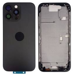 Carcasa Completa cMarco Medio Apple iPhone 16 Pro   Negro (sin garanta  sin devolucin)