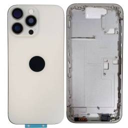 Carcasa Completa cMarco Medio Apple iPhone 16 Pro   Blanco (sin garanta  sin devolucin)
