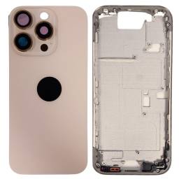 Carcasa Completa cMarco Medio Apple iPhone 16 Pro   Dorado (sin garanta  sin devolucin)