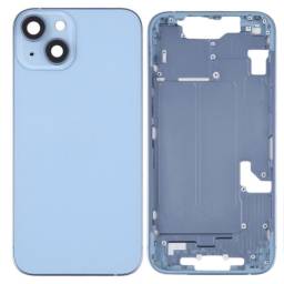 Carcasa Completa cMarco Medio Apple iPhone 14 Azul (sin garanta  sin devolucin)