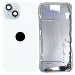 Carcasa Completa cMarco Medio Apple iPhone 15 Plus   Blanco (sin garanta  sin devolucin)