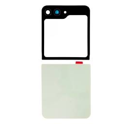 Tapa de Batera Samsung F731Z Flip-5   cLens de Cmara  Verde (sin garanta  sin devolucin)