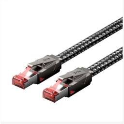 Cable de Red Gaming   Cat.8 SFTP  1.5M  Gris  Zinc  IKMHG  Vention