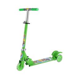 Monopatin para Nios (ROD-8020)   Ruedas cLuces  Verde  Tinok