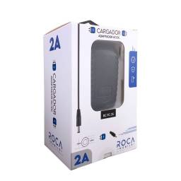 Cargador ROCA DC 3 5mm   12V2A24W  Compatible con Ceibalita (RC-TC-35)