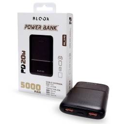 Power Bank BLOOX PB_3 PD   5.000mAh  Entrada: Tipo C  Salida: Tipo C PD + USB*2  Negro