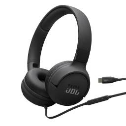 Auricular Manos Libres Tune 520C   Conector Tipo C  Negro  (JJBLT520CBLKAM)  JBL