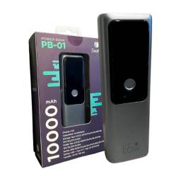 Power Bank PB-01   10.000mAh  65W  Entrada Tipo C  Salida USB + Tipo C1 + Tipo C2  Exofiz