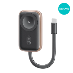 Cargador Inal�mbrico Power Bank para Apple Watch   1200mAh  CD245  Dorado  USAMS