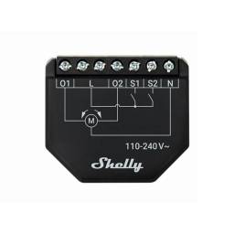 Shelly Shutter   Controlador para Persiana y Cortinas  Control de Consumo  Shelly