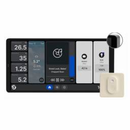 Shelly Wall Display X2 + BLU H&T Ivory   Pantalla Tctil 6.9  BLU  Silver  Wi-Fi