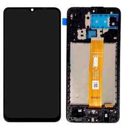 Display Samsung A125A12 Comp. cMarco Negro OLED