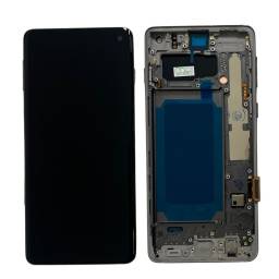 Display Samsung G973S10 Comp. cMarco Negro (GH82-18850A) OLED