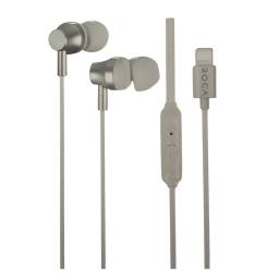 Manos Libres Stereo ROCA In_U   Lightning  Blanco (Intrauditivo)  Universal