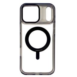 Case Compatible con Carga Magn�tica   Soporte  Apple iPhone 17 - Negro