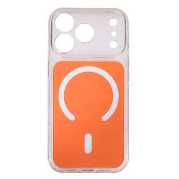 TPU Compatible con Carga Magn�tica   Apple iPhone 17 Pro Max - Anaranjado