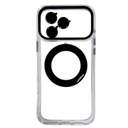 Case Compatible con Carga Magn�tica y Protector de Lens   Apple iPhone 17 Pro Max - Negro