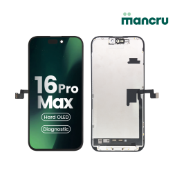 Display Apple iPhone 16 Pro Max (Hard OLED) Comp. Negro   Diagnostic