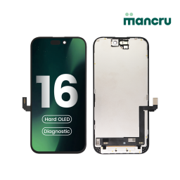 Display Apple iPhone 16 (Hard OLED) Comp. Negro   Diagnostic