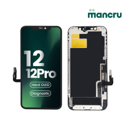 Display Apple iPhone 12/12 Pro (Hard OLED) Comp. Negro   Diagnostic