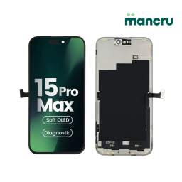 Display Apple iPhone 15 Pro Max (Soft OLED) Comp. Negro   Diagnostic