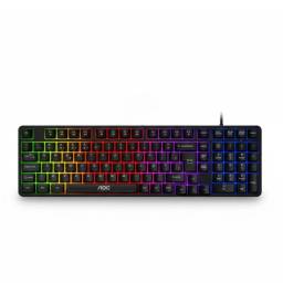 Teclado Gamer   GK116B/16  USB  RGB  Negro  AOC