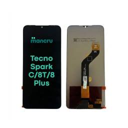 Display Tecno Spark C/8T/8 Plus (KG5K/KG5J/KG7/KG6 P) Comp. Negro