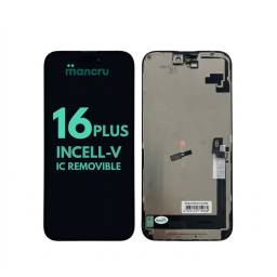 Display Apple iPhone 16 Plus (Incell-V) Comp. Negro   IC Removible