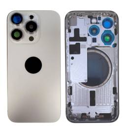 Carcasa Completa Apple iPhone 15 Pro   Gris (sin garant�a  sin devoluci�n)