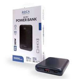 Power Bank ROCA Mini RC-PB-P9/10   10.000mAh  PD20W  Entrada: 2 Tipo C / Salida: USB + Tipo C