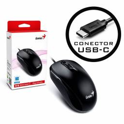 Mouse DX-110   USB C  Negro  Genius