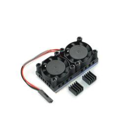 Ventilador Dual para Raspberry Pi 3B+