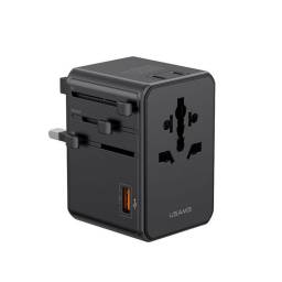 Cargador de viaje  4 Puertos   100W  CC334  Negro  USAMS