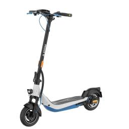 Monopatin Electrico Urbano TENACITY   30Km/h  30Km  Blanco/Azul ATOM