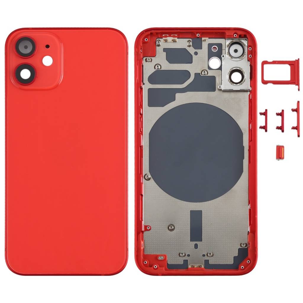 Carcasa Completa Apple iPhone 12 Rojo (sin garantía sin devolución)