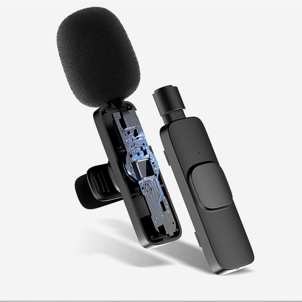K8 – Micrófono Solapero Inalámbrico Tipo C + Adaptador para iPhone -  Anavatec