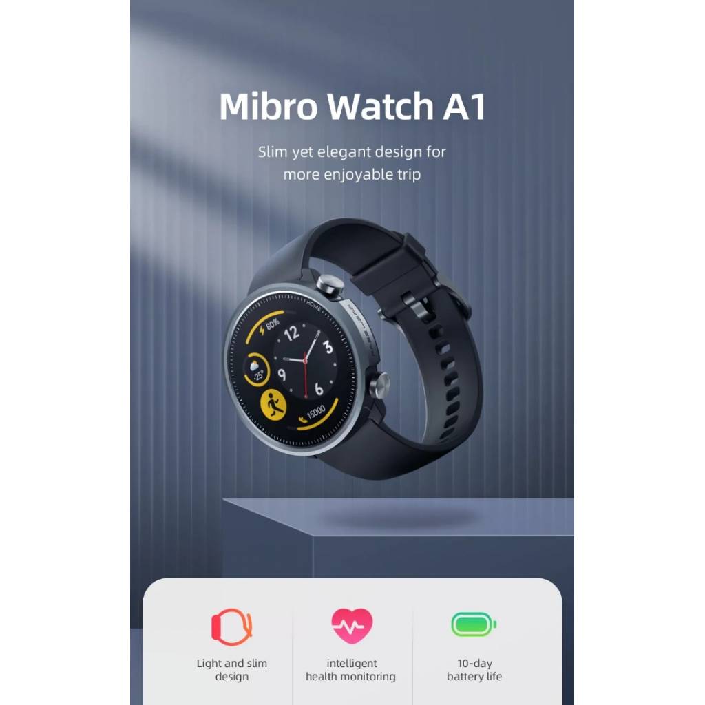 MIBRO Xiaomi Watch Mibro X1 DE Amoled Pantalla Bluetooth