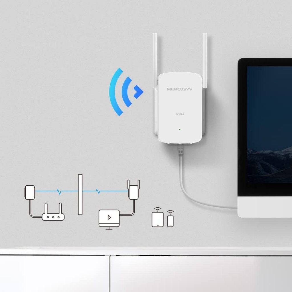 Powerline Kit WiFi MP510 Gigabit AV1000 Mercusys