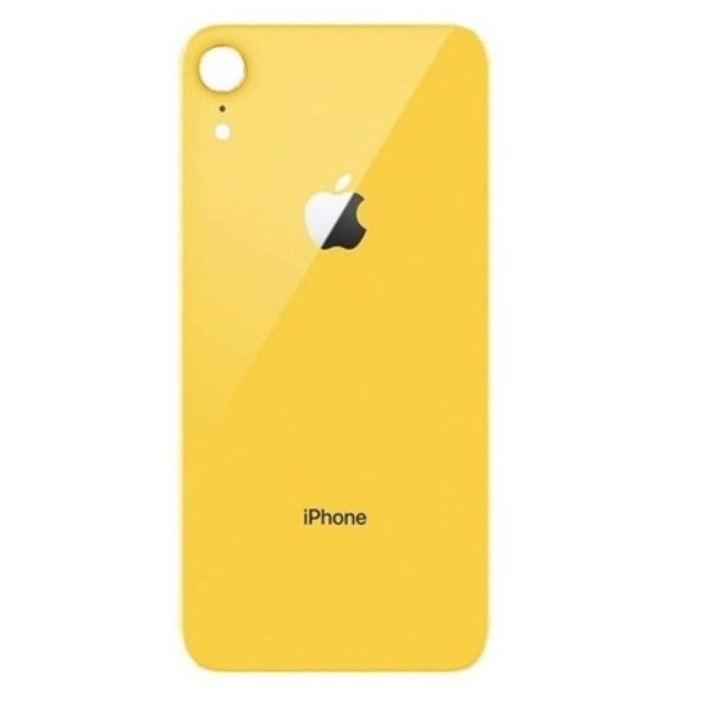 Tapa de Batería Apple iPhone XR S/Lens Amarillo NASAN